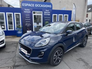 Voir le détail de l'offre de cette FORD Puma 1.0 Flexifuel 125ch S&S mHEV Titanium de 2023 en vente à partir de 283.92 €  / mois