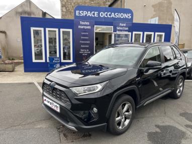 Voir le détail de l'offre de cette TOYOTA RAV4 Hybride 222ch Lounge AWD-i MY20 de 2020 en vente à partir de 438.98 €  / mois