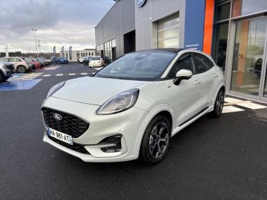 Voir le détail de l'offre de cette FORD Puma 1.0 EcoBoost Hybrid 125ch ST Line S&S Powershift de 2024 en vente à partir de 26 999 € 