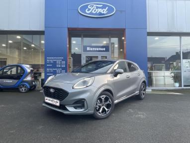 Voir le détail de l'offre de cette FORD Puma 1.0 EcoBoost Hybrid 125ch ST Line S&S Powershift de 2024 en vente à partir de 26 499 € 