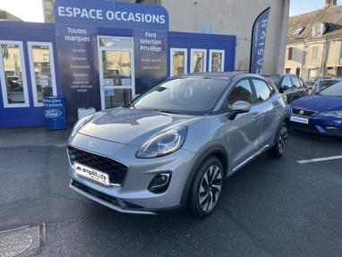 Voir le détail de l'offre de cette FORD Puma 1.0 Flexifuel 125ch S&S mHEV Titanium de 2024 en vente à partir de 227.81 €  / mois