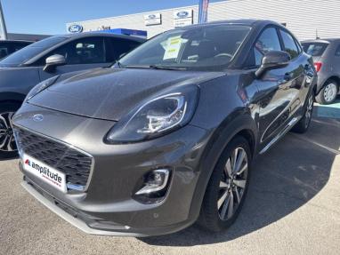 Voir le détail de l'offre de cette FORD Puma 1.0 EcoBoost 125 ch mHEV Titanium X 6cv de 2021 en vente à partir de 240.94 €  / mois