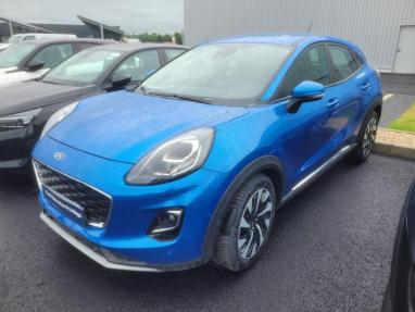 Voir le détail de l'offre de cette FORD Puma 1.0 Flexifuel 125ch S&S mHEV Titanium de 2024 en vente à partir de 226.27 €  / mois