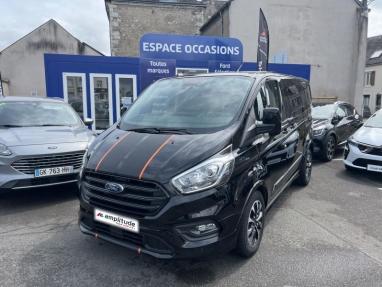 Voir le détail de l'offre de cette FORD Transit Custom Fg 320 L1H1 2.0 EcoBlue 170 S&S Cabine Approfondie Sport BVA6 de 2023 en vente à partir de 437.81 € / mois