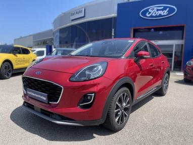 Voir le détail de l'offre de cette FORD Puma 1.0 Flexifuel 125ch S&S mHEV Titanium de 2022 en vente à partir de 213.79 €  / mois