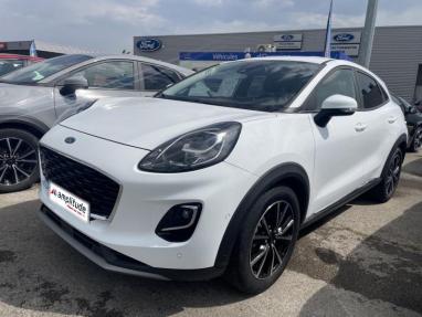 Voir le détail de l'offre de cette FORD Puma 1.0 Flexifuel 125 ch S&S mHEV Titanium de 2023 en vente à partir de 198.79 € / mois