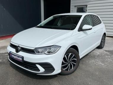 Voir le détail de l'offre de cette VOLKSWAGEN Polo 1.0 TSI 95ch Life de 2023 en vente à partir de 18 699 €