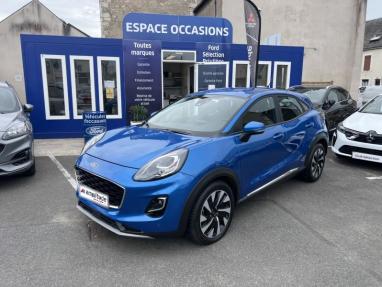 Voir le détail de l'offre de cette FORD Puma 1.0 Flexifuel 125ch S&S mHEV Titanium de 2024 en vente à partir de 210.86 € / mois