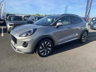 Voir le détail de l'offre de cette FORD Puma 1.0 EcoBoost 125ch S&S mHEV Titanium Powershift de 2023 en vente à partir de 21 999 €