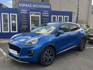 Voir le détail de l'offre de cette FORD Puma 1.0 Flexifuel 125ch S&S mHEV Titanium de 2023 en vente à partir de 216.22 €  / mois